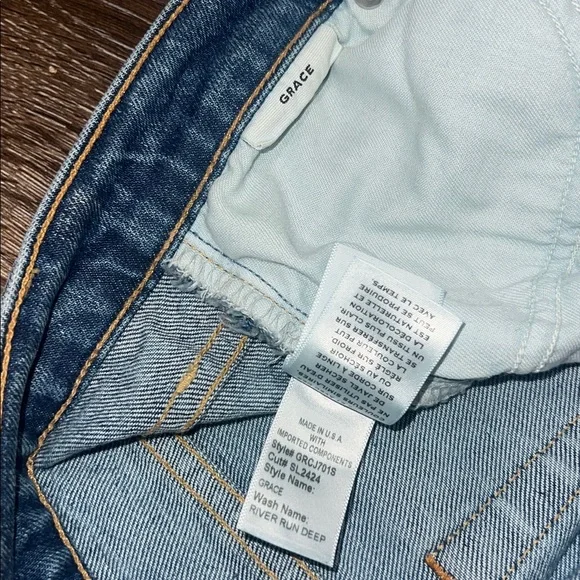 SLVRLAKE Grace High-Rise Jean In River Runs Deep ๐ - Picture 13 of 15